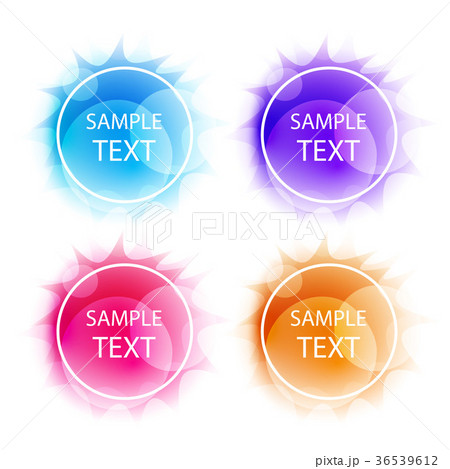 Abstract elements for design 36539612