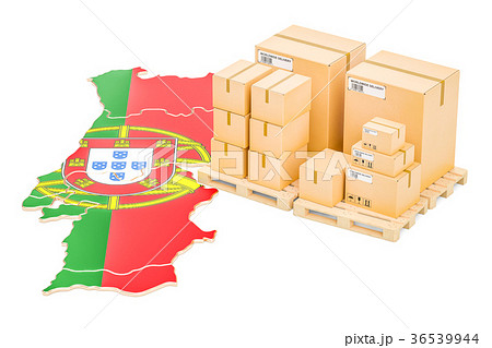 Shipping and Delivery from Portugal concept Shipping and Delivery from Portugal concept 36539944