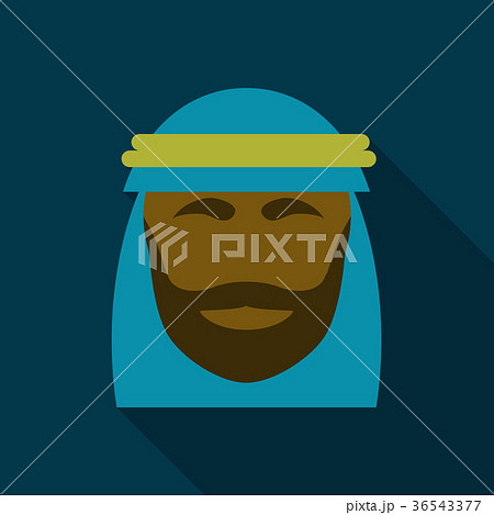 Portrait of an arab man ( Arabian Shekih) in Portrait of an arab man ( Arabian Shekih) in 36543377