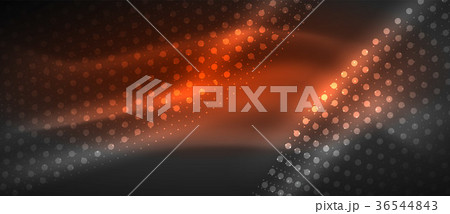 Smooth smoke particle wave 36544843