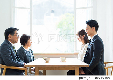 結婚 挨拶  36545409