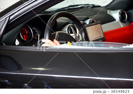 スポーツカー【自動車の運転イメージ】 36549625
