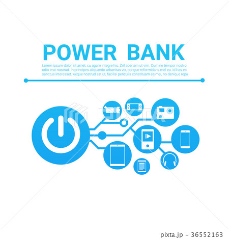 Power Bank Battery Concept Portable Charger For Power Bank Battery Concept Portable Charger For 36552163