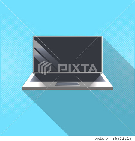 Laptop Computer Icon Modern Portable Gadget 36552215