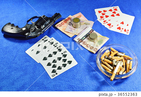 straight flush win poker game and gun with smoke straight flush win poker game and gun with smoke 36552363