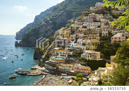 Amalfi Coast - Positano town in Campania, Italy 36553730