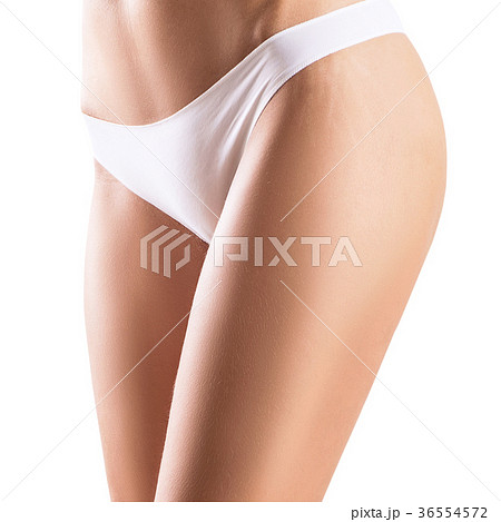 Female buttocks with stretching marks. 36554572