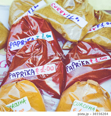 Many different colorful spices, nuts, dried fruits Many different colorful spices, nuts, dried fruits 36556264