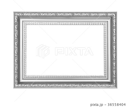Gray frame on the white background Gray frame on the white background 36558404