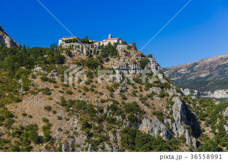 Town Gourdon in Provence France 36558991