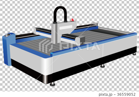 工作機械 レーザー加工機のイラスト素材 36559052 Pixta