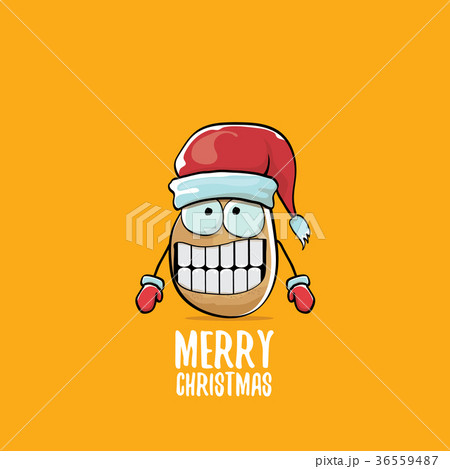 vector funky comic cartoon cute brown smiling 36559487