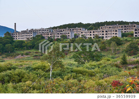 松尾鉱山 集合住宅廃墟群 36559939