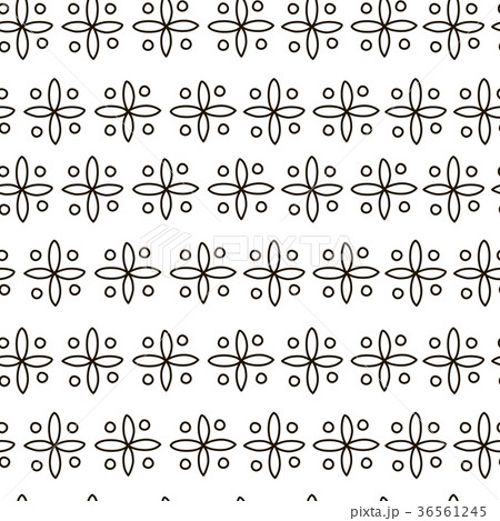 Abstract geometric four-leaved clover fashion 36561245