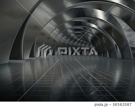 bstract structure,Long tunnel. 36562087