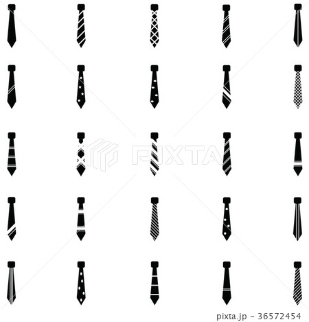tie icon set 36572454