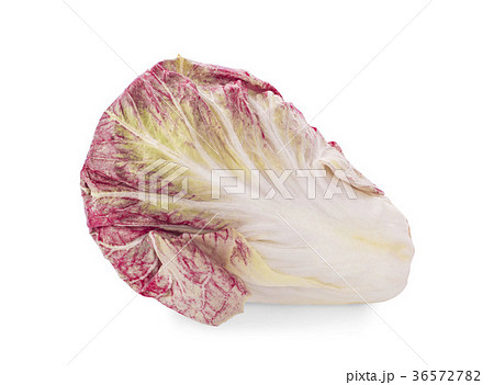 Radicchio, red salad isolated on white background Radicchio, red salad isolated on white background 36572782