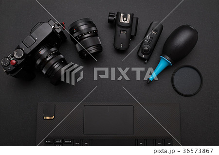 Photographic, Digital camera on background Photographic, Digital camera on background 36573867
