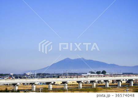 つくば市と筑波山　 36574048