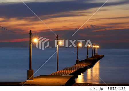 千葉県 原岡海岸 岡本桟橋 千葉県 原岡海岸 岡本桟橋 36574125