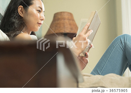 読書をする女性 読書をする女性 36575905