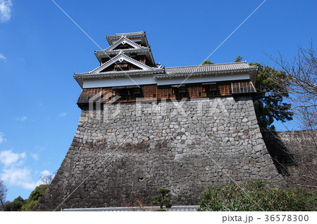 熊本城跡 飯田丸五階櫓 熊本城跡 飯田丸五階櫓 36578300