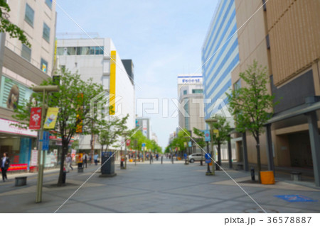 北海道旭川市　市街地イメージ素材 36578887