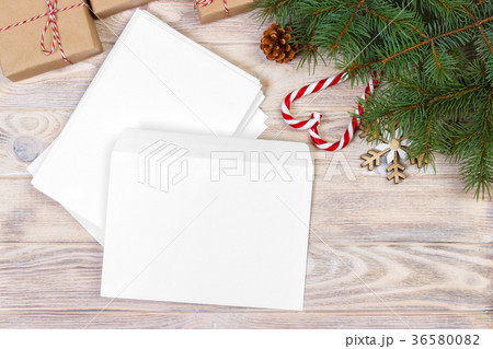 Empty envelope with wishlist for Santa Claus Empty envelope with wishlist for Santa Claus 36580082