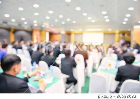 Blur business Conference and Present in conference 36583032