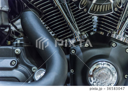 close up of Car Engine with metal close up of Car Engine with metal 36583047