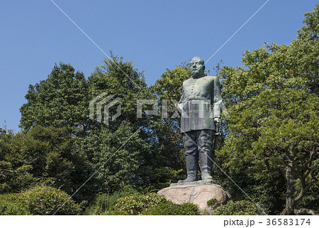 西郷隆盛像　西郷どん　鹿児島観光　大河ドラマの舞台 36583174