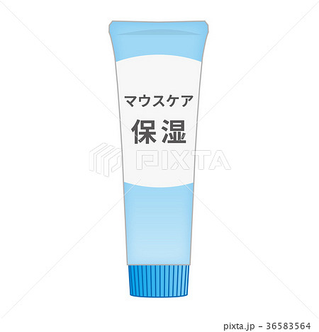 口腔ケアジェルのイラスト素材