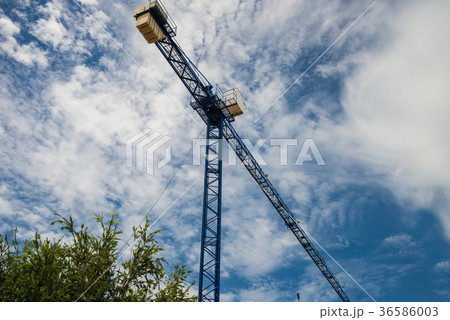 Crane is used in the construction 36586003