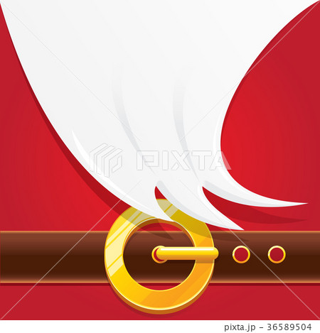 vector merry christmas classic red cartoon 36589504