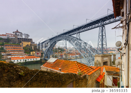 Porto. The Don Luis bridge Porto. The Don Luis bridge 36593335