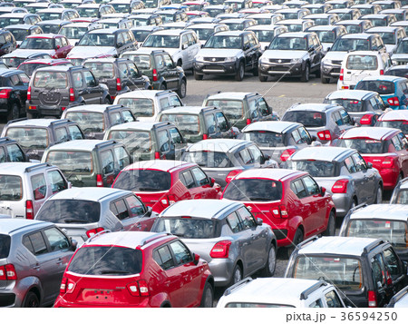 輸出自動車-名古屋港 36594250