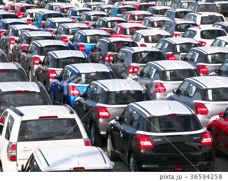 輸出自動車-名古屋港 輸出自動車-名古屋港 36594258