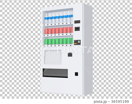 自動販売機の素材のイラスト素材