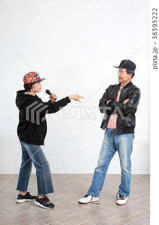 Older couple enjoying hip-hop, on staying young 582 36595222