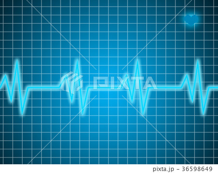 heart pulse illustration heart pulse illustration 36598649