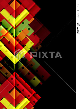 Color arrows on black background Color arrows on black background 36601065