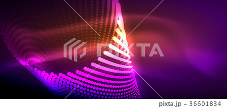 Neon light effects, particles Neon light effects, particles 36601834