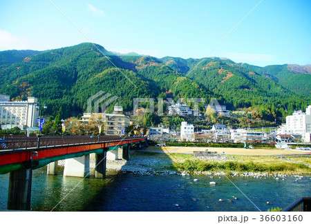 下呂温泉　秋　紅葉 36603160