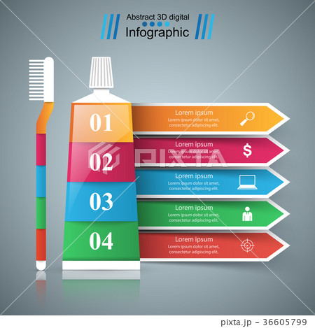 Tooth paste icon. Business Infographics. Tooth Tooth paste icon. Business Infographics. Tooth 36605799