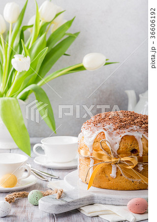Easter orthodox sweet bread 36606192