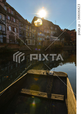 Boat while visit Colmar, France or Little Venice. 36606823