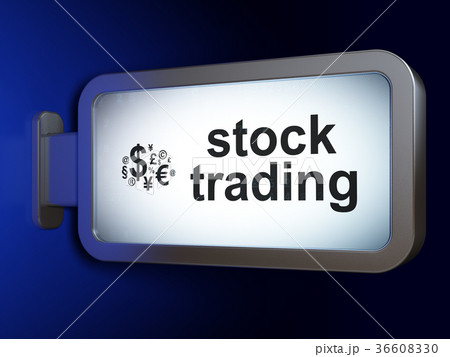 Finance concept: Stock Trading and Finance Symbol 36608330