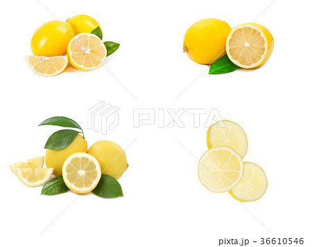 Lemon isolated on white background 36610546
