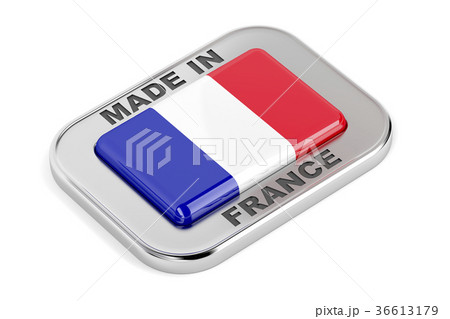 Made in France, silver badge 36613179