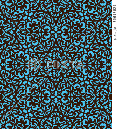 Vector damask seamless pattern Vector damask seamless pattern 36613621
